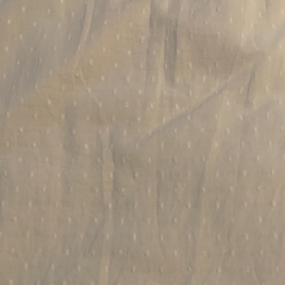 ROLLER RABBIT Women’s Peasant Dot V-Neck Loose Shirt With Puff Sleeves - Picture 11 of 14